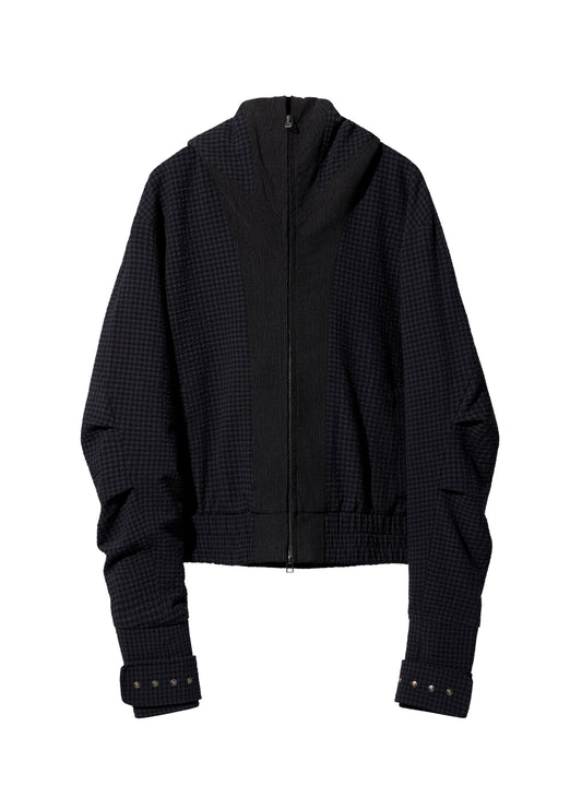 EQUALNEAR - Boxer Hoodie - Black
