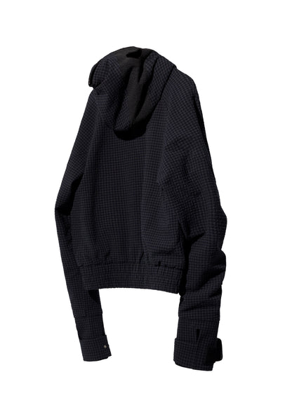 EQUALNEAR - Boxer Hoodie - Black