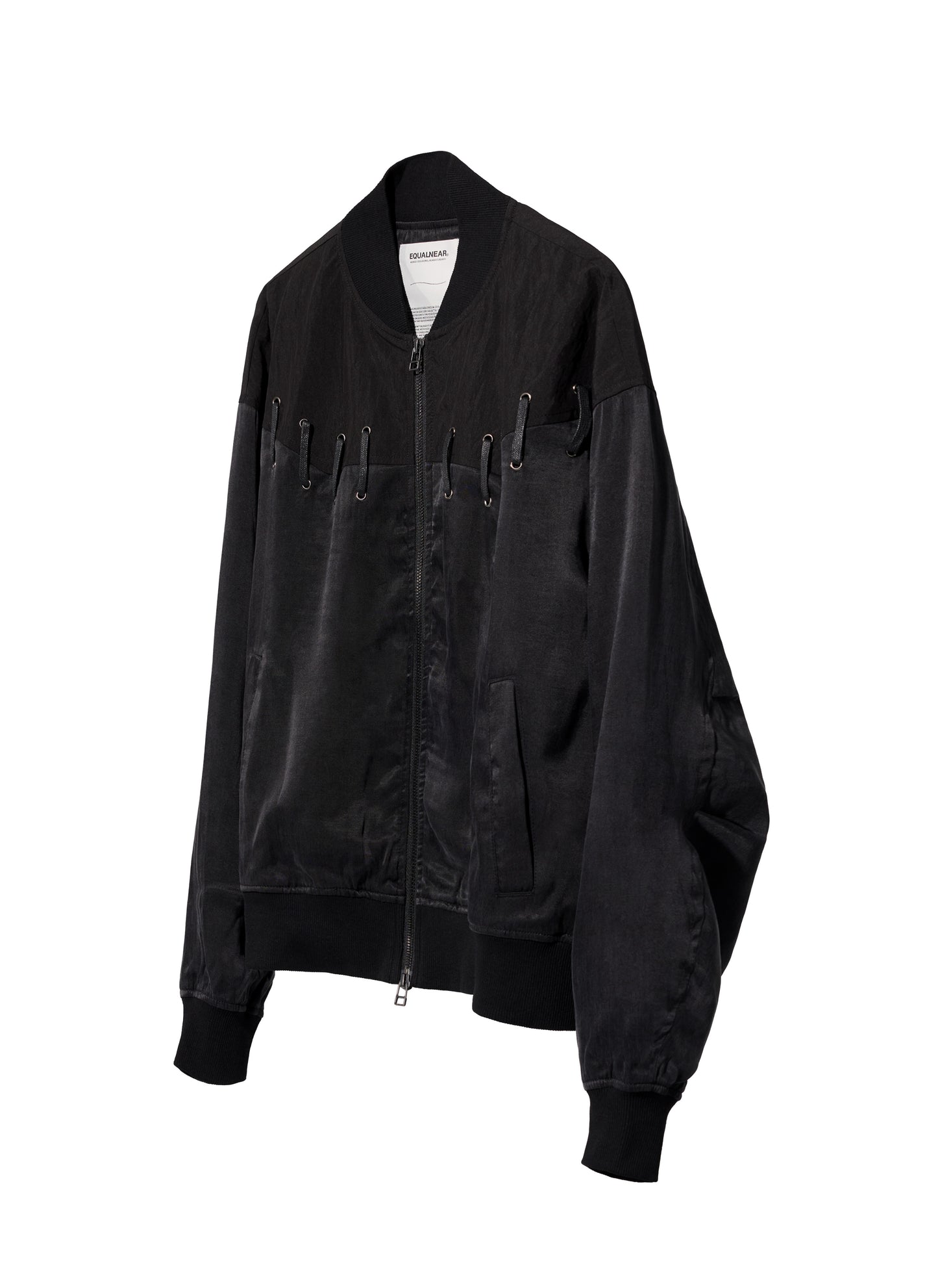 EQUALNEAR - Rodeo Bomber Jacket - Black