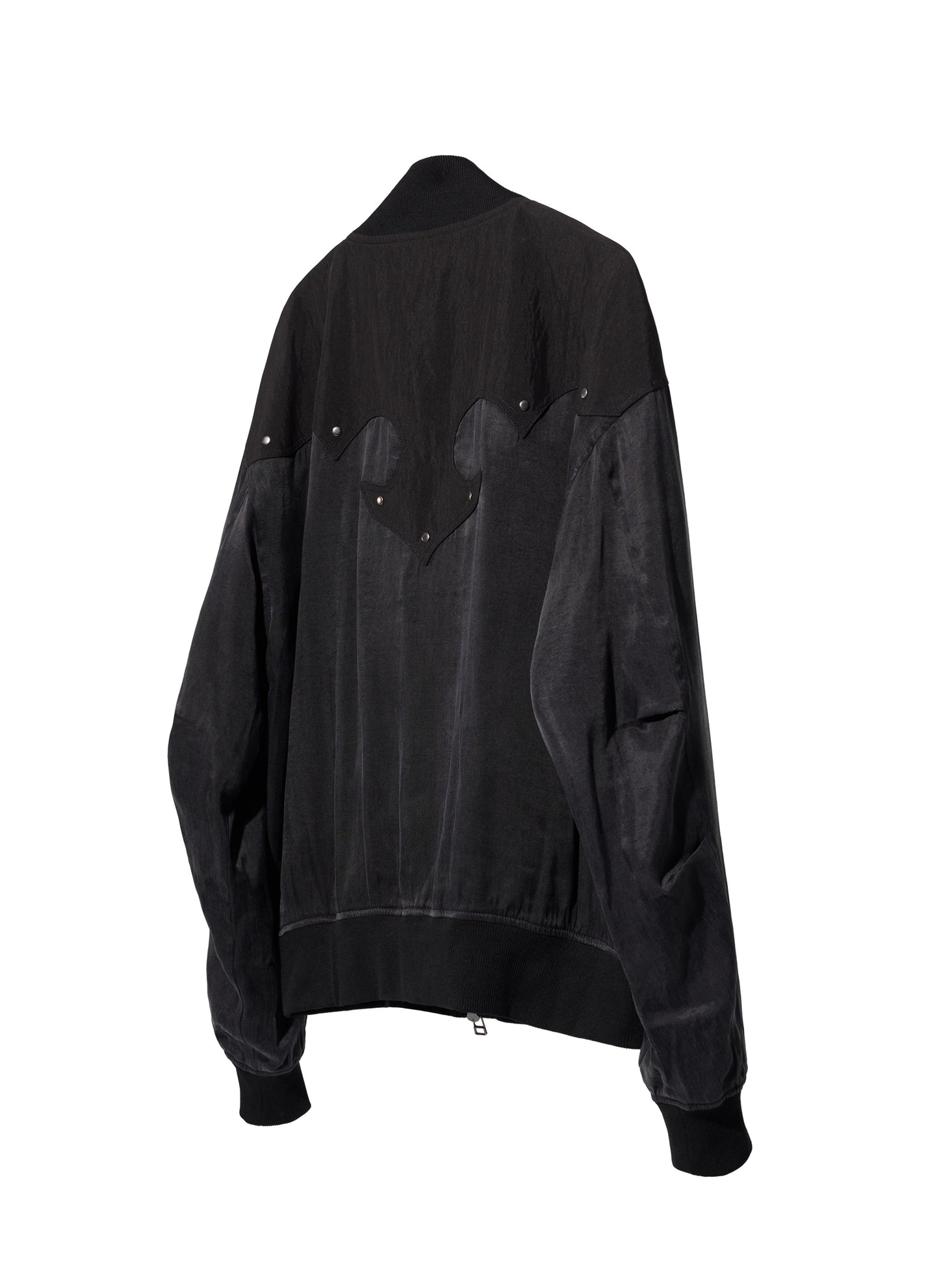EQUALNEAR - Rodeo Bomber Jacket - Black