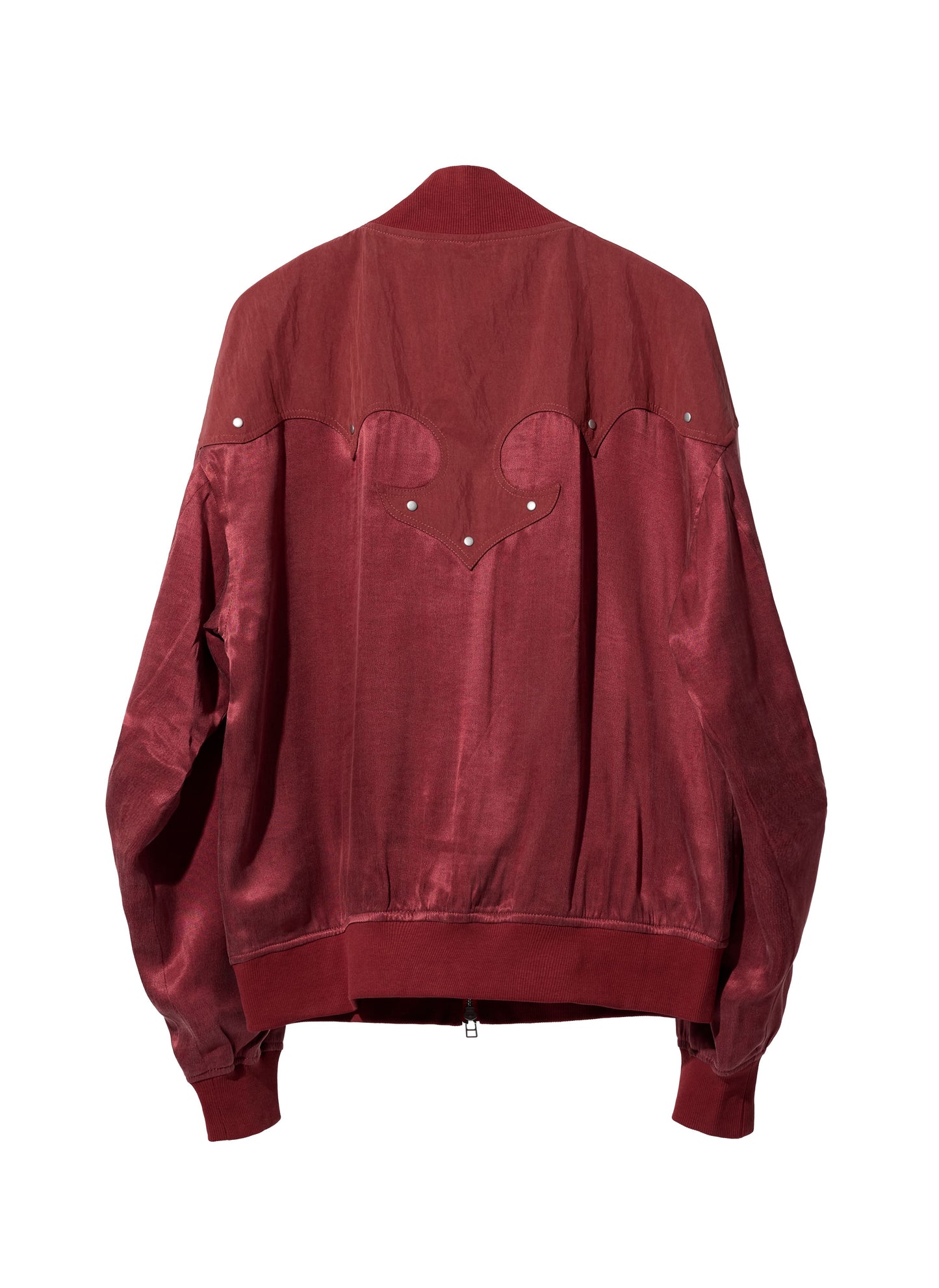 EQUALNEAR - Rodeo Bomber Jacket - Red