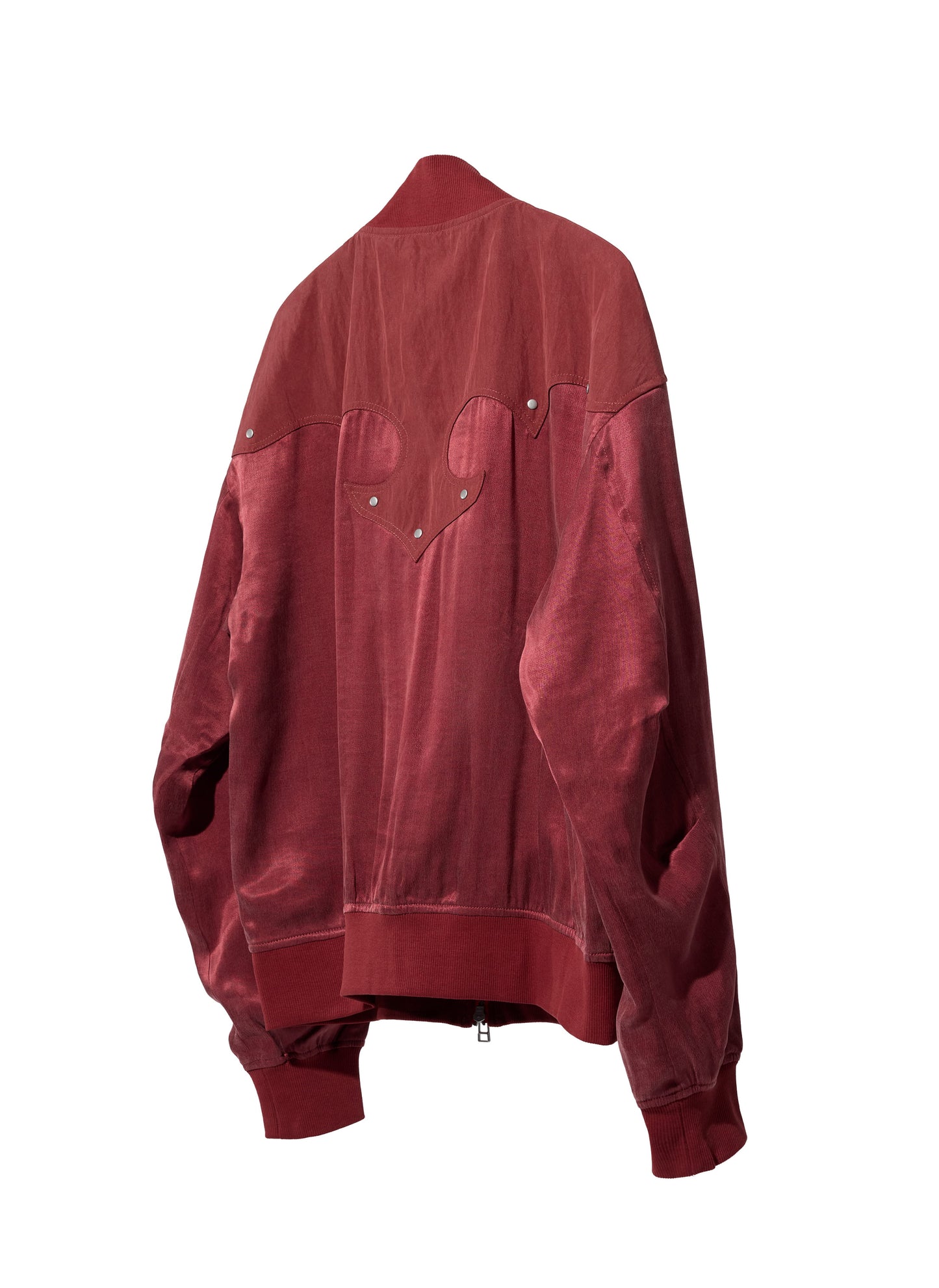 EQUALNEAR - Rodeo Bomber Jacket - Red