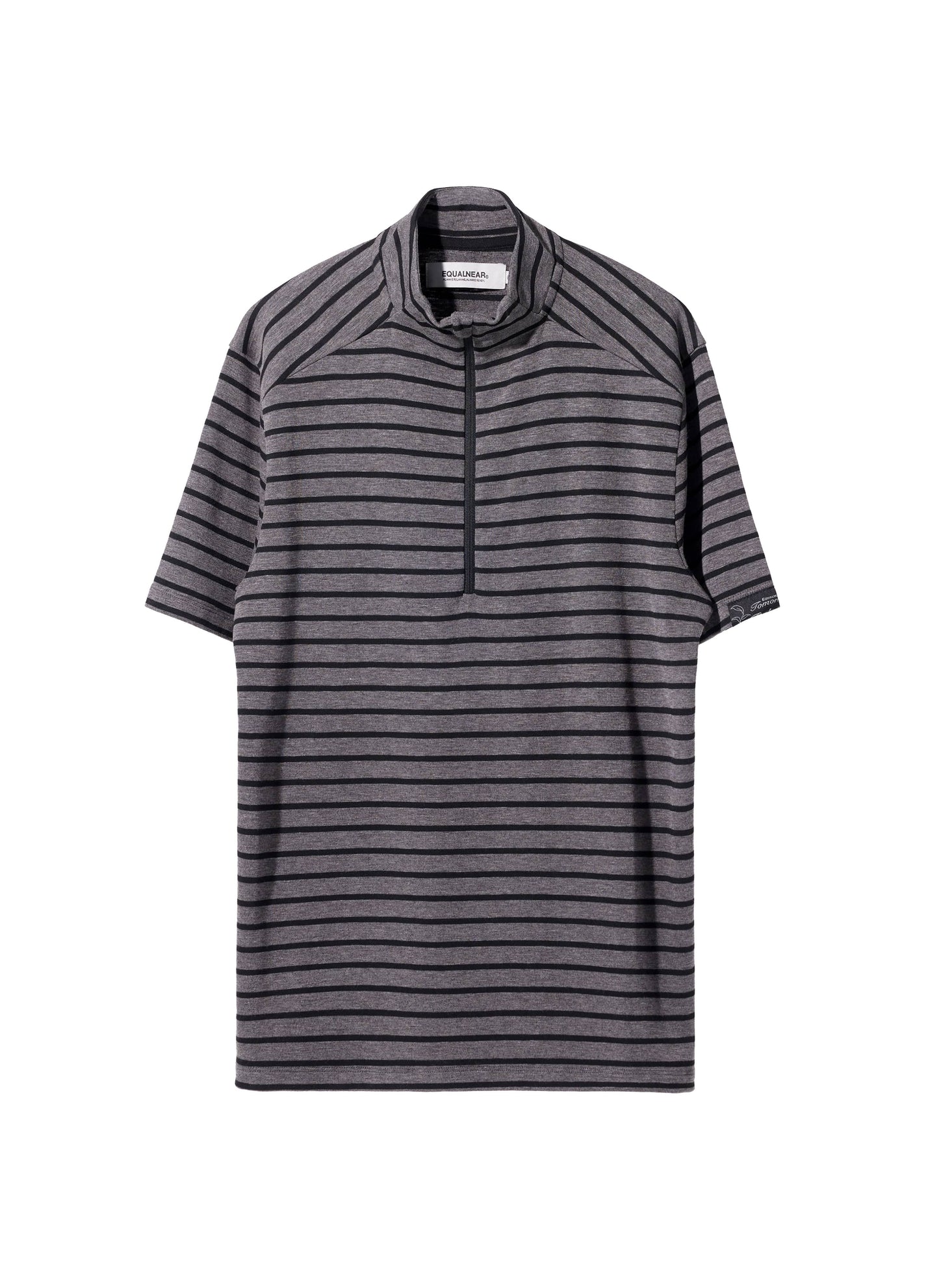 EQUALNEAR - Fight Club Zip Top - Black
