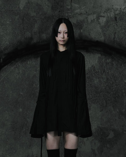 renkè - Ribbon Long Sleeves Shirt