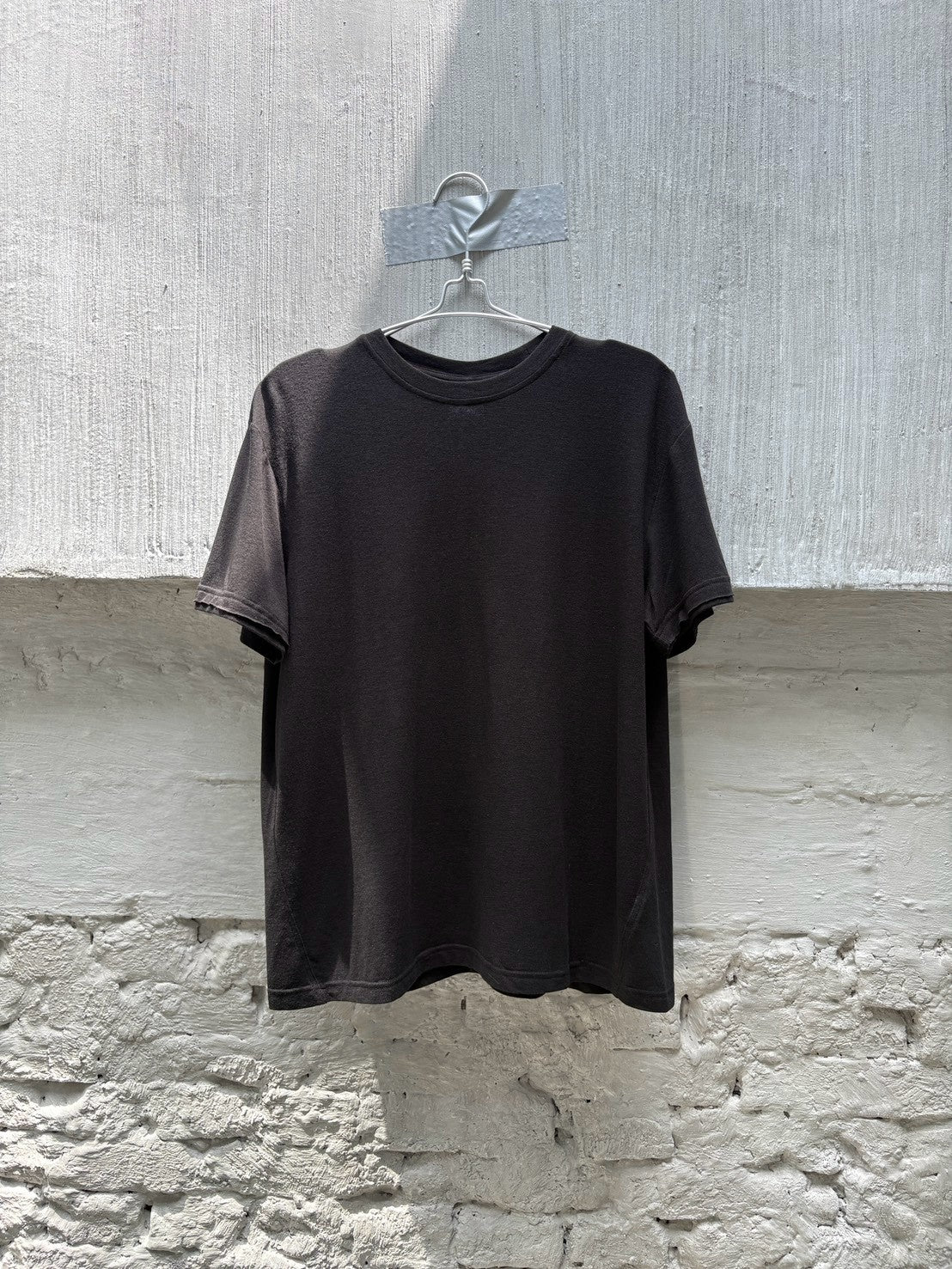 SILVER NINE - Premium Wool Tee - Black