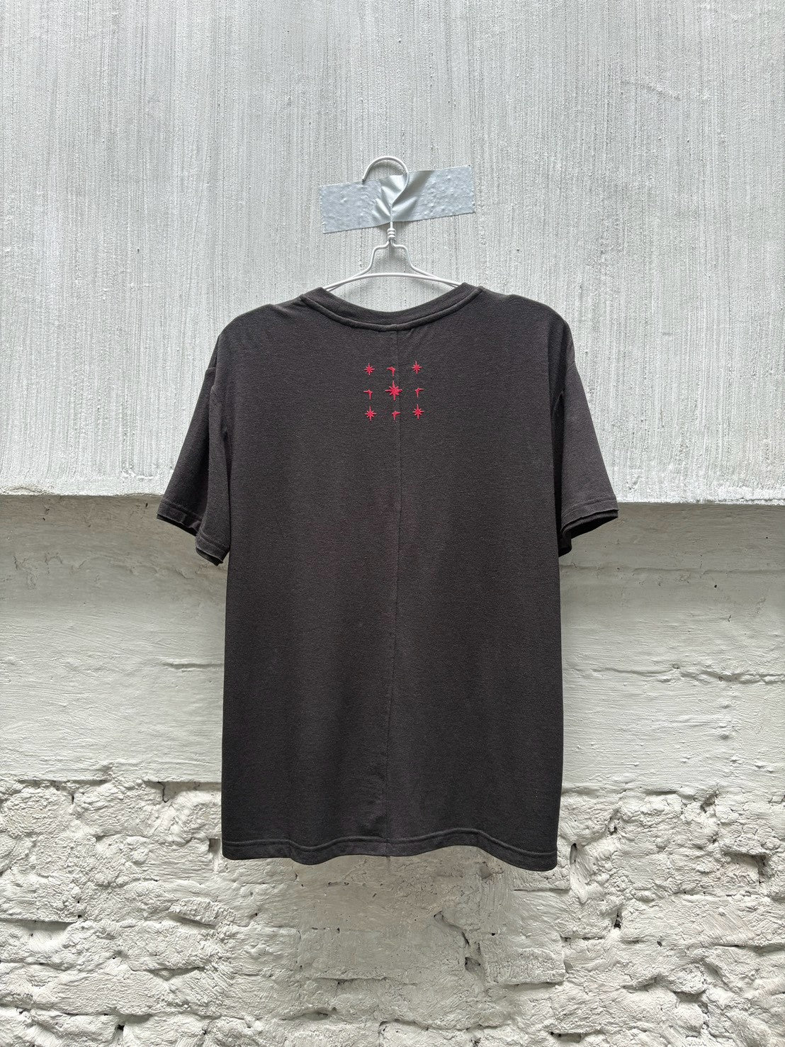 SILVER NINE - Premium Wool Tee - Black