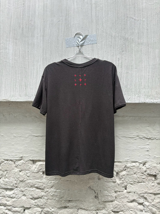 SILVER NINE - Premium Wool Tee - Black