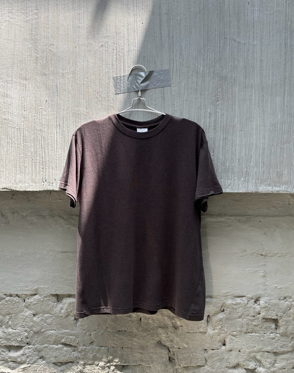 SILVER NINE - Premium Wool Tee - Dark Roast