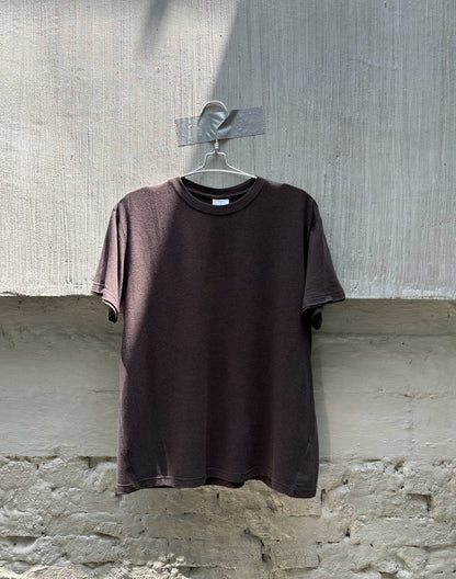 SILVER NINE - Premium Wool Tee - Dark Roast