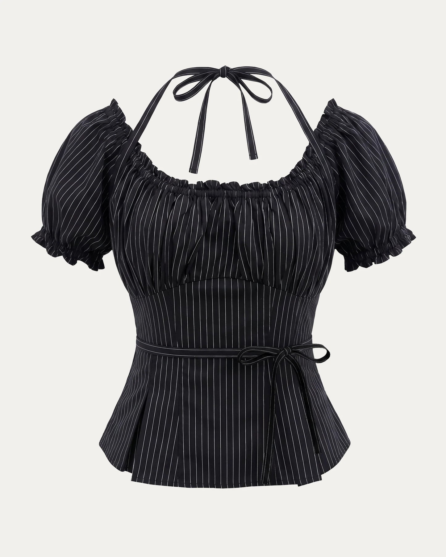 PCES - Fan-laced Ruffle Top