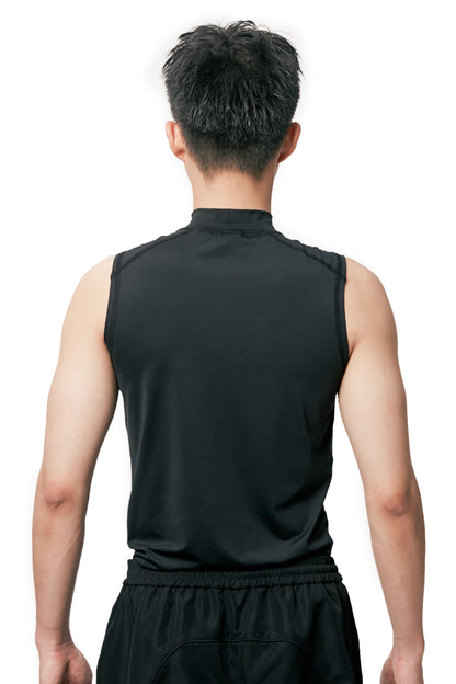 JOBDATASHEET - Half-High Collar Logo Base Layer Tank Top