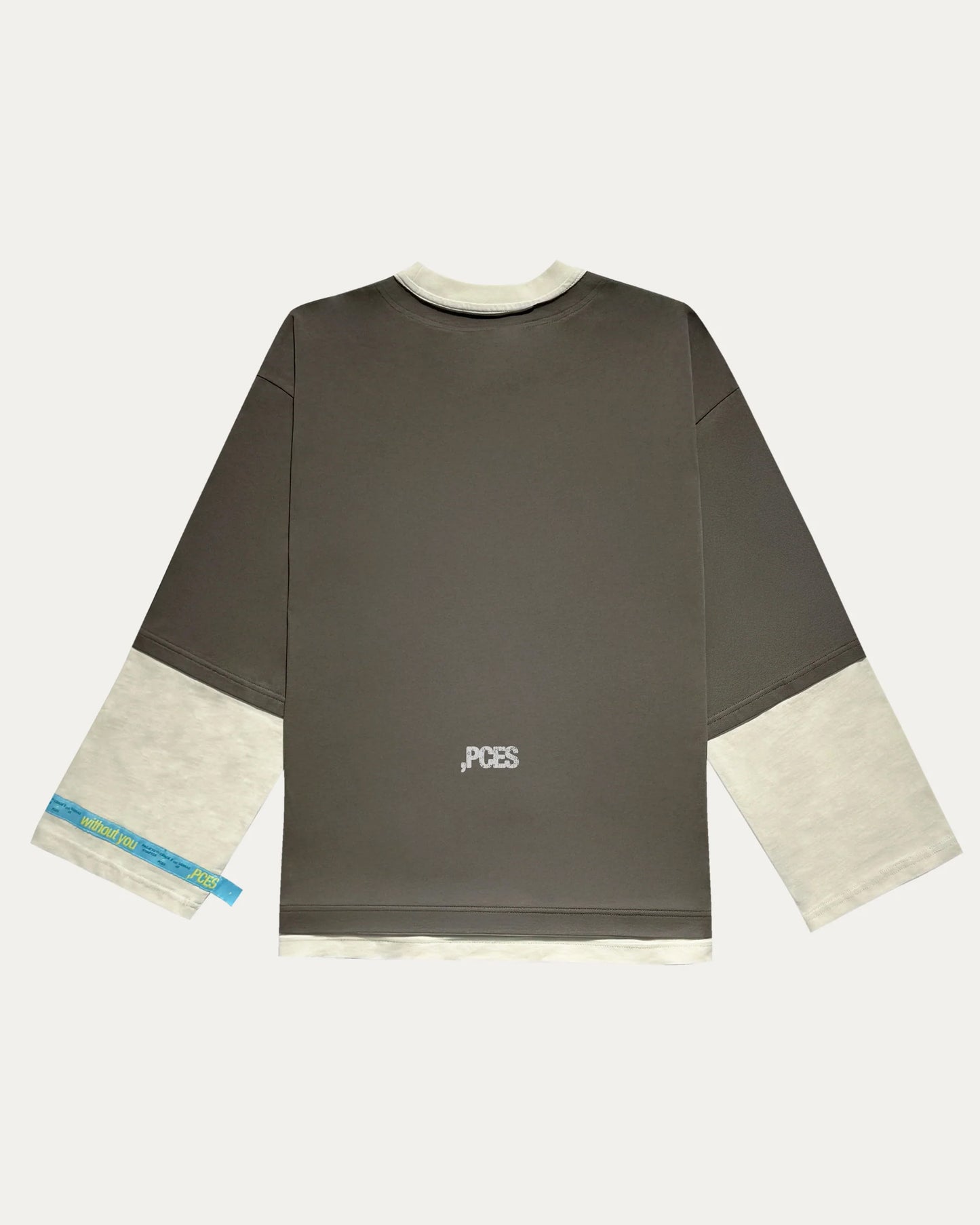 PCES - Duo-Tone Long-Sleeve T-shirt -  Green