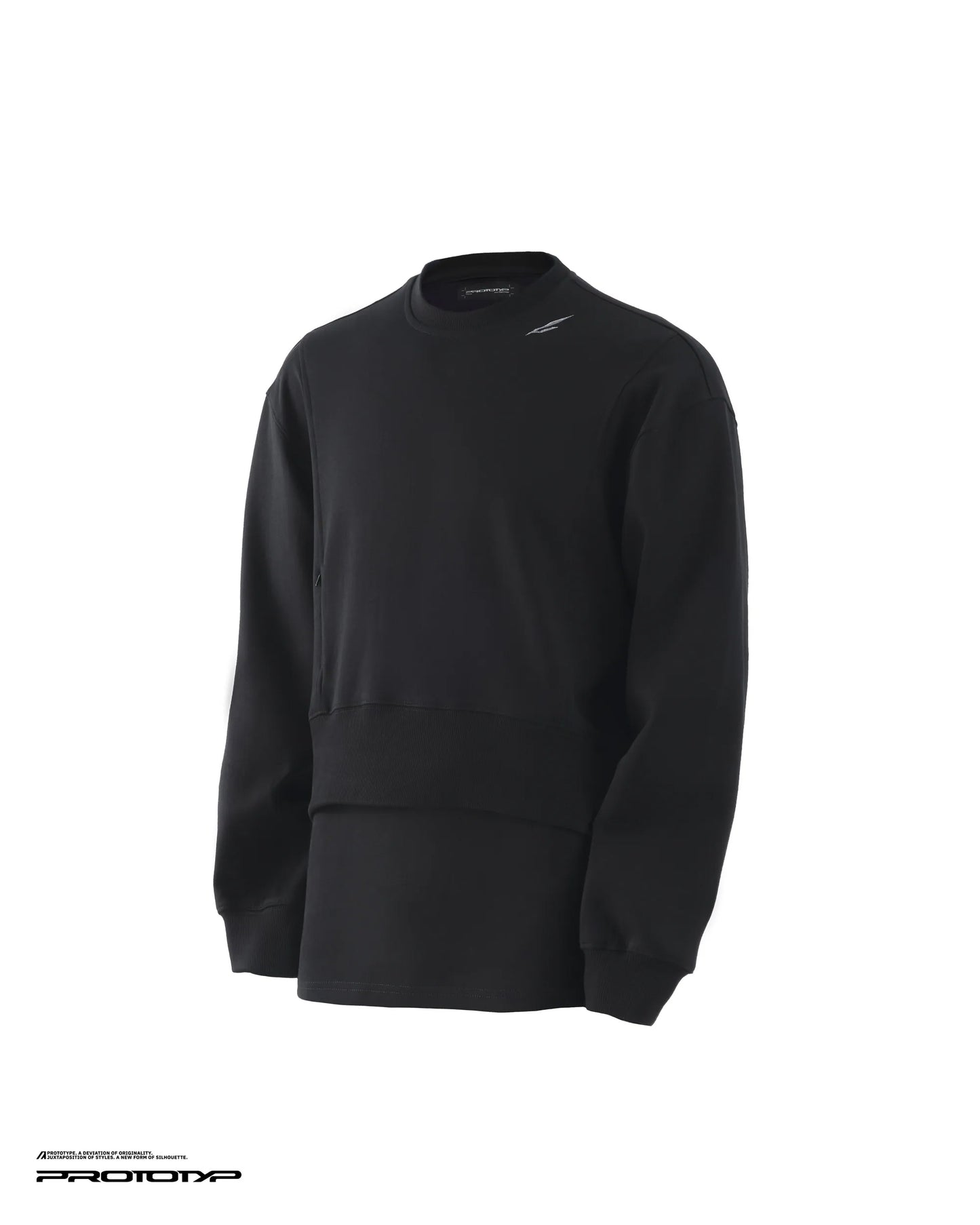 PROTOTYP - PTP-25A-TT-001 ACCELERATION Layered Sweatshirt