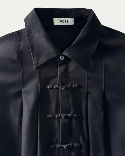 PCES - Skull Pleated Shirt