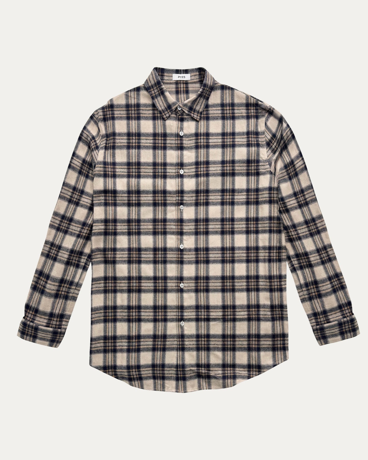 PCES - Two Layers Plaid Shirt