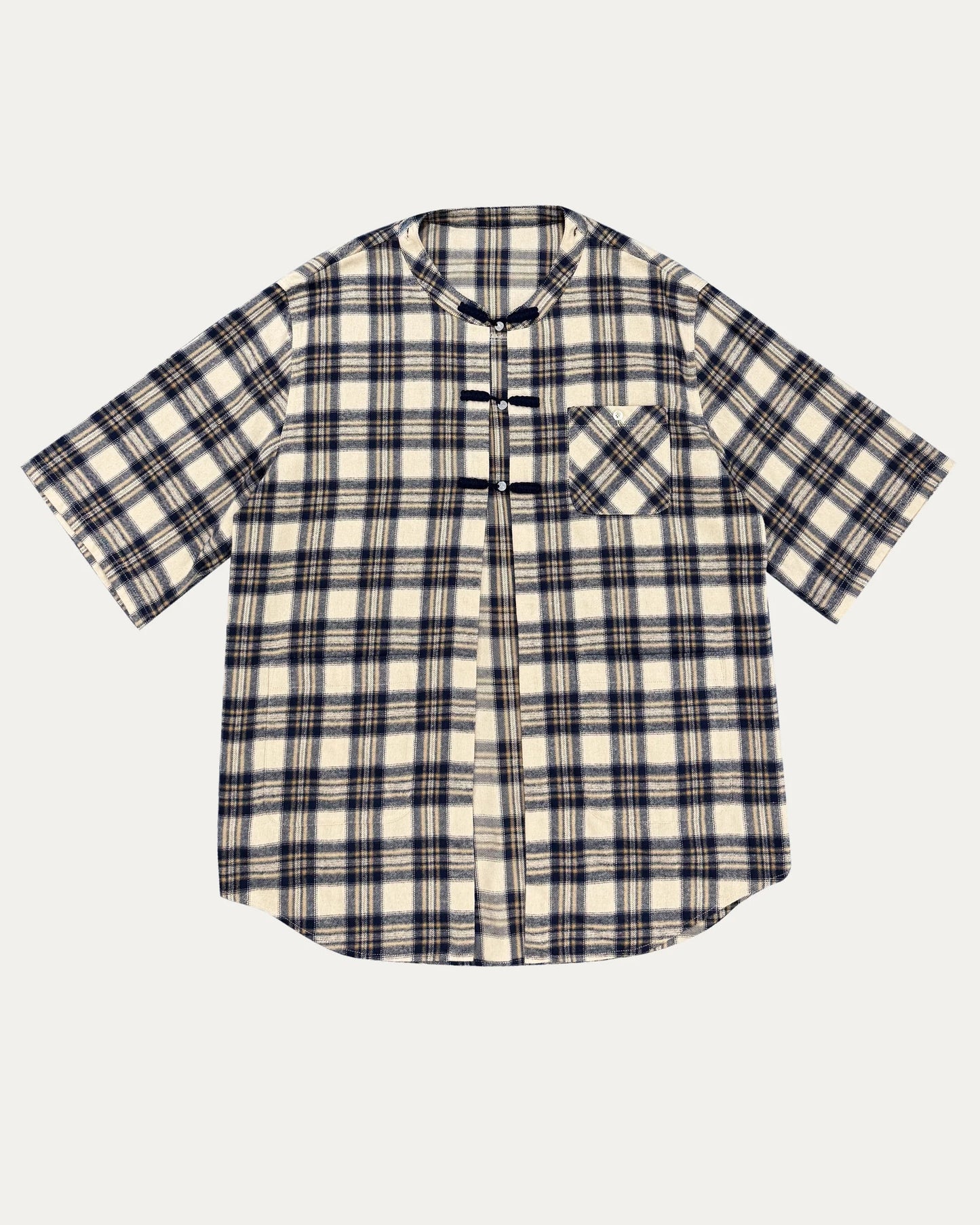 PCES - Two Layers Plaid Shirt
